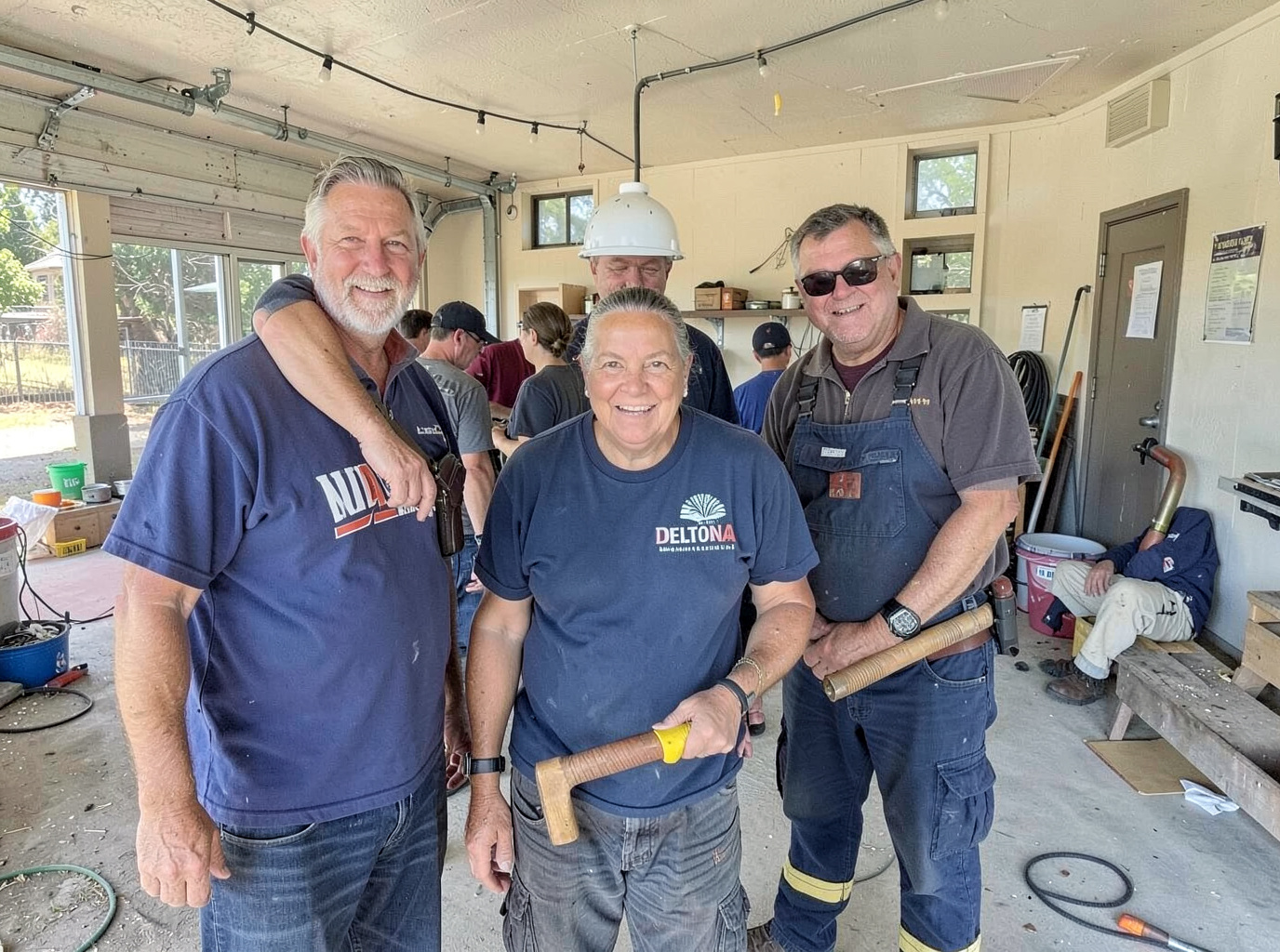 The Deltona Roof & Leak Pros team at work in Deltona